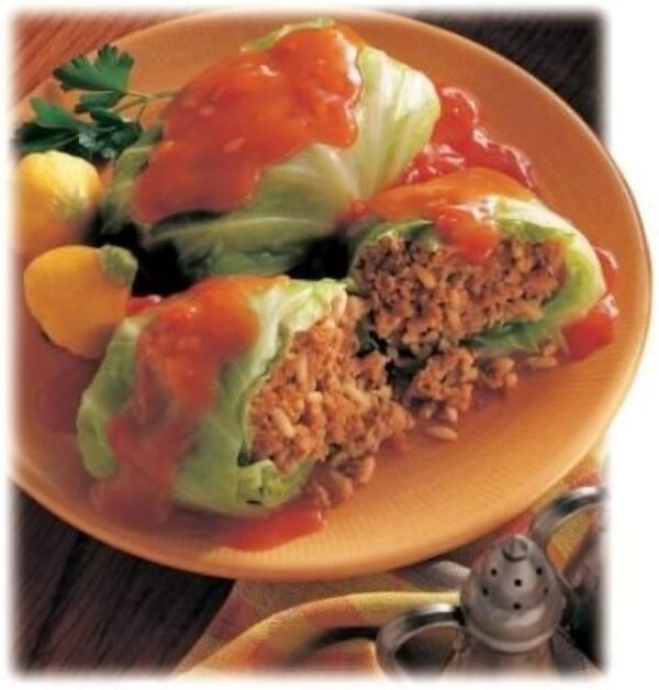 AWARD STUFFED CABBAGE WITH SAUCE