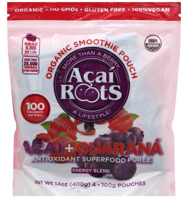 ACAI ROOTS GUARANA ENERGY POUCHES