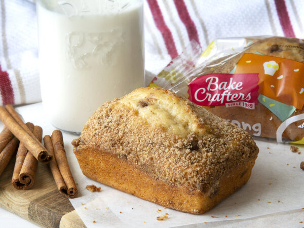 BAKE CRAFTERS IW WG CINNAMON CRUMB LOAF