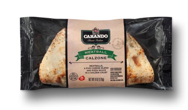 CARANDO CHICKEN MEATBALL CALZONE