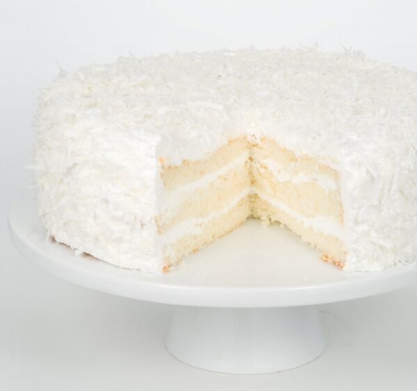 CAROUSEL CAKES 10" COCONUT SNOWBALL CAKE