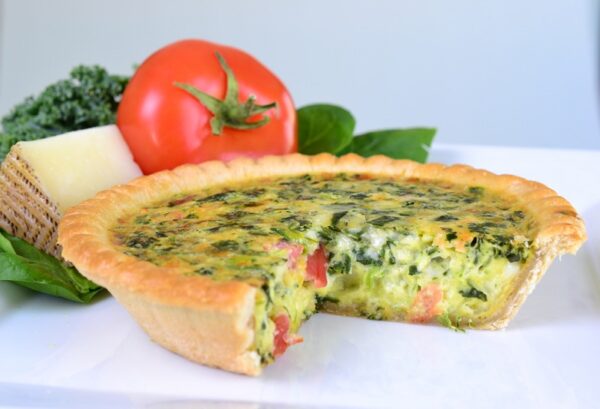 COUNTRY CHEF SPINACH TOMATO QUICHE