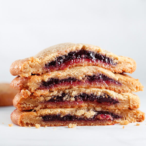 DAVID'S PB&J STUFFED COOKIE DOUGH