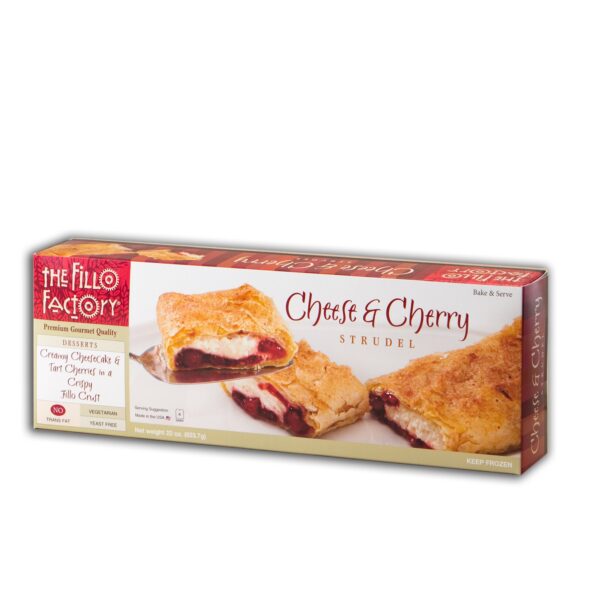 FILLO FACTORY CHERRY AND CHEESE STRUDEL