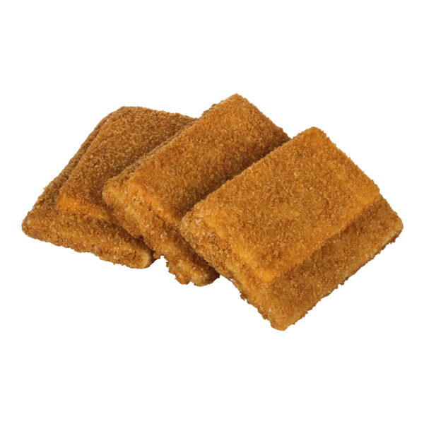 HIGHLINER/FISHERY WHOLE GRAIN 3.6oz BREADED POLLOCK WITH CHEESE