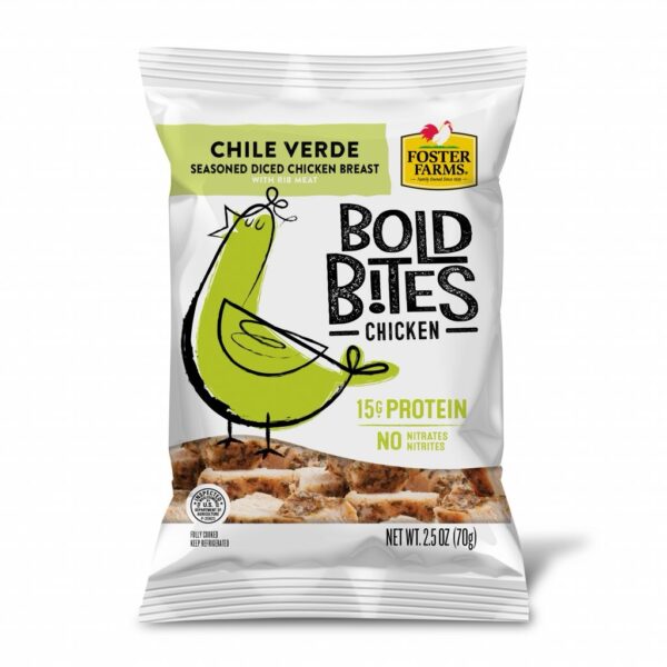 FOSTER FARMS CHILE VERDE CHICKEN BITES