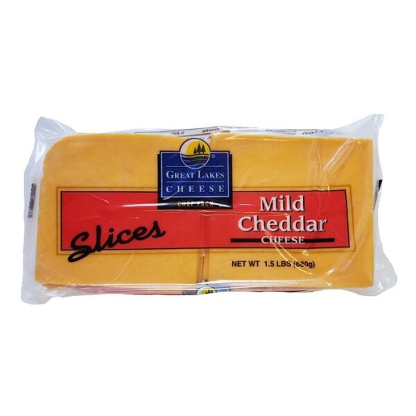 GREAT LAKES SLICED CHEDDAR CHEESE