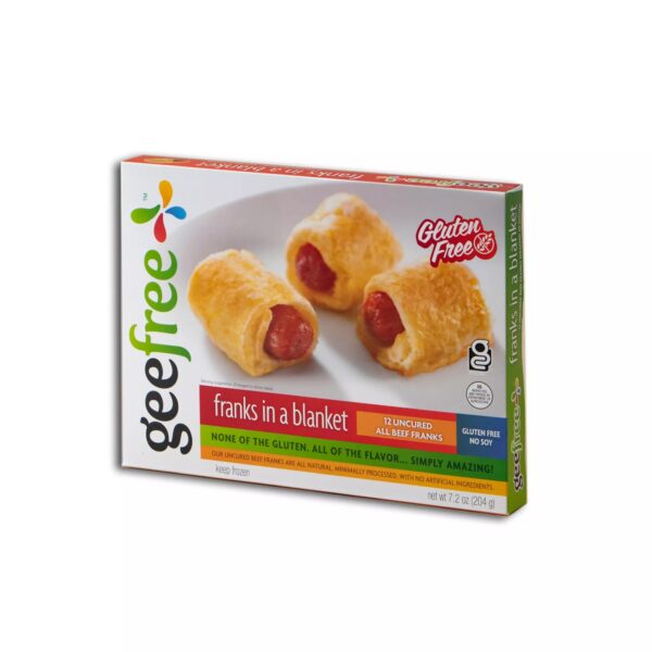 GEEFREE GLUTEN FREE FRANKS IN BLANKET