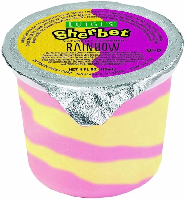 J&J SNACK RAINBOW SHERBET