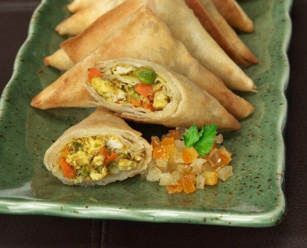 KABOBS CHICKEN SAMOSA