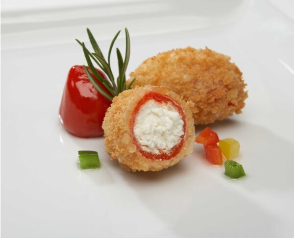 KABOBS BREADED PARMESAN STUFFED PEPPADEW