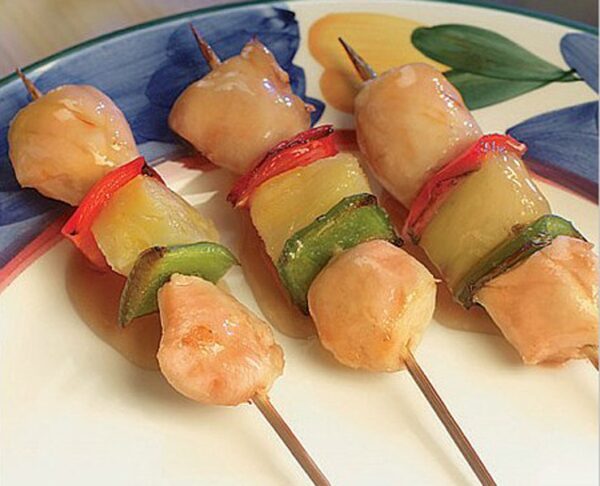 KABOBS CHICKEN PINEAPPLE KABOB