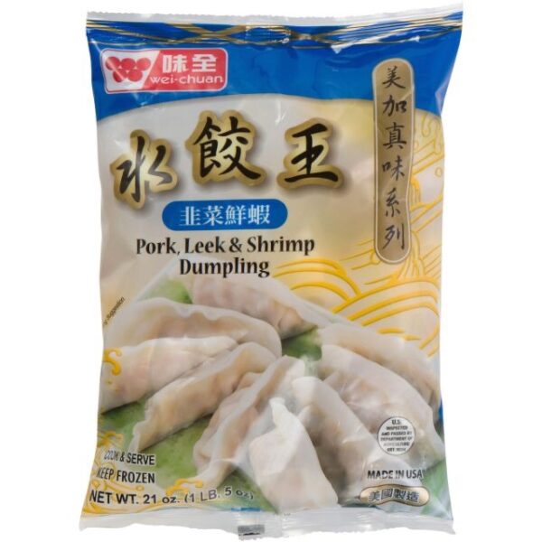 WEI-CHUAN PORK LEEK AND SHRIMP DUMPLING