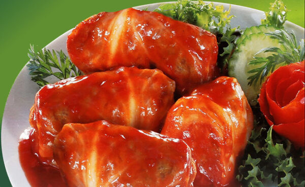 MEAL-MART (SCHREIBER) VEGETABLE STUFFED CABBAGE IN SAUCE