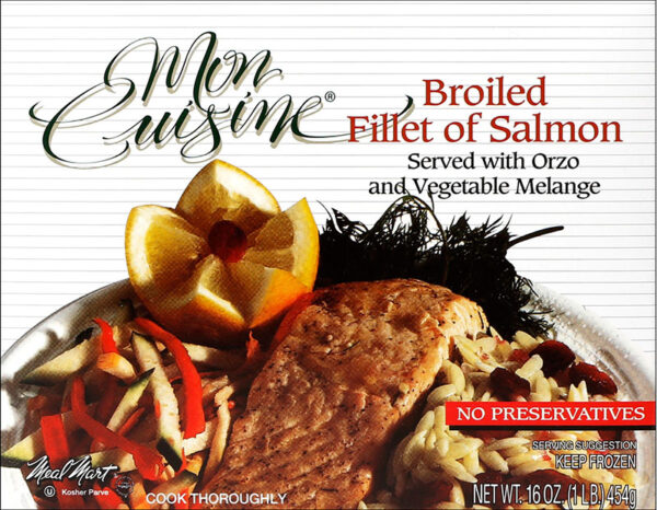 MEAL-MART (SCHREIBER) BROILED FILET OF SALMON