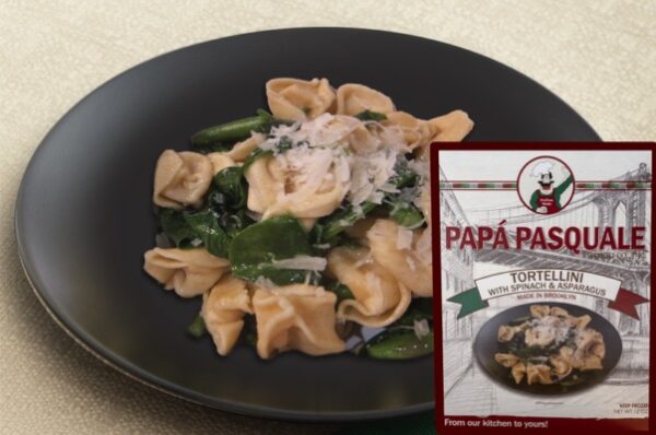 PAPA PASQUALE TORTELLINI WITH SPINACH