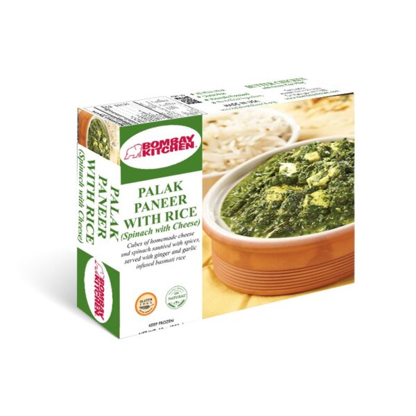 BOMBAY KITCHEN PALAK PANEER WITH RICE