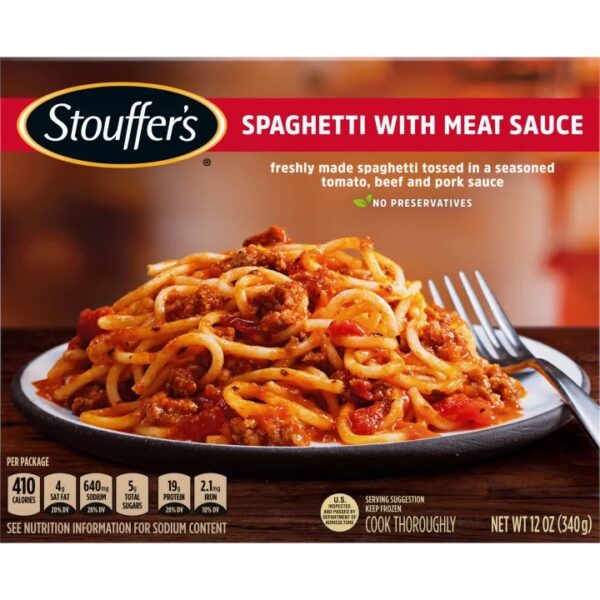 STOUFFERS SPAGHETTI WITH MEAT SAUCE