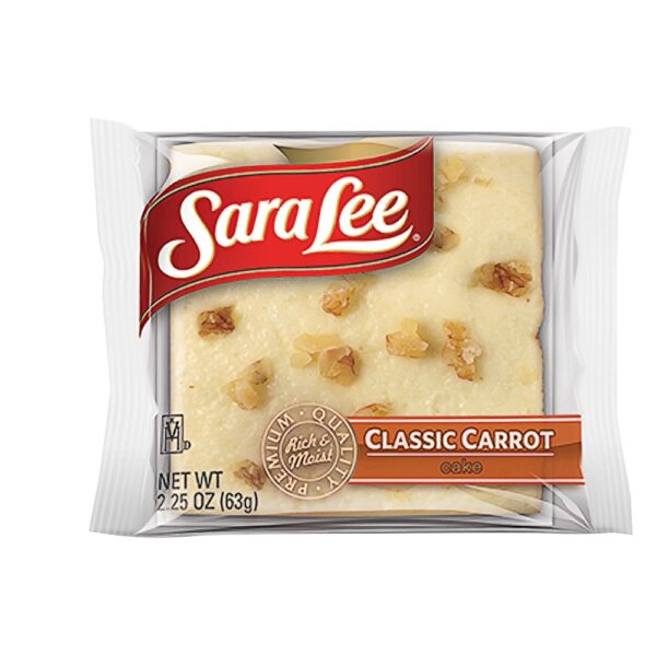 SARA LEE INDIVIDUALLY WRAPPED CARROT CAKE