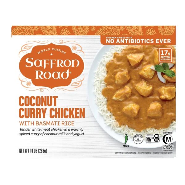 SAFFRON ROAD COCONUT CURRY CHICKEN