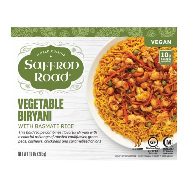 SAFFRON ROAD VEGETABLE BIRYANI