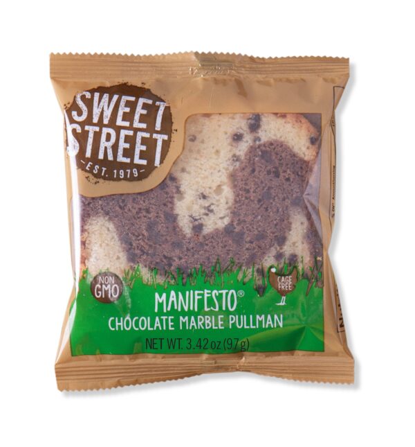 SWEET STREET INDIVIDUALLY WRAPPED CHOCOLATE MARBLE COFFEE CAKE