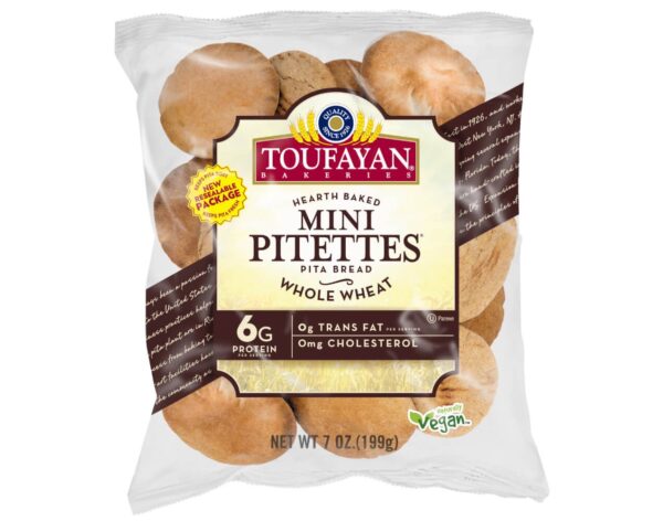 TOUFAYAN MINI PITETTES PITA BREAD