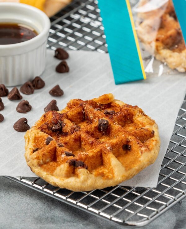 TASTYBRANDS INDIVIDUALLY WRAPPED WHOLE GRAIN CHOCOLATE CHIP WAFFLE