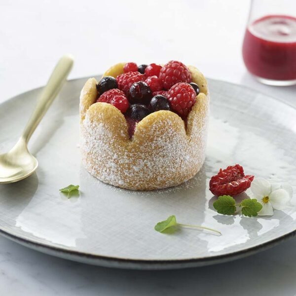 TRAITEUR DE PARIS RED BERRY CHARLOTTE INDIVIDUAL CAKES