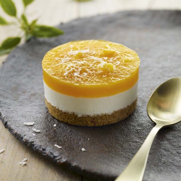 TRAITEUR DE PARIS COCONUT MANGO SHORTBREAD INDIVIDUAL CAKES