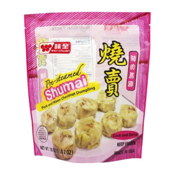 WEI-CHUAN PORK AND CHESTNUT SHUMAI